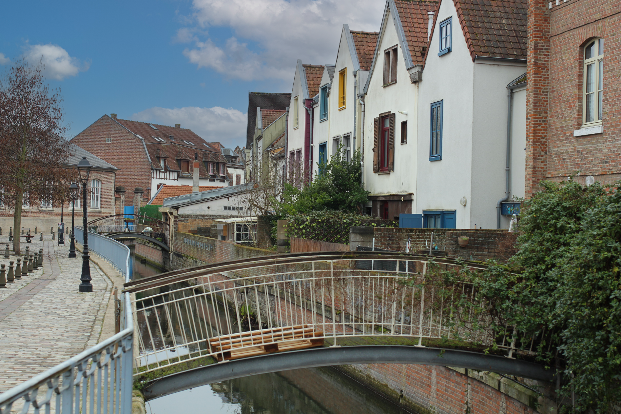Des maisons près du quartier Saint Leu