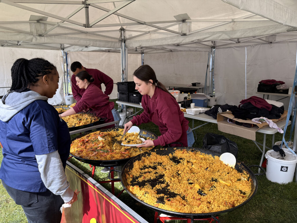 Paëlla Géante pendant le Trail du Josas
