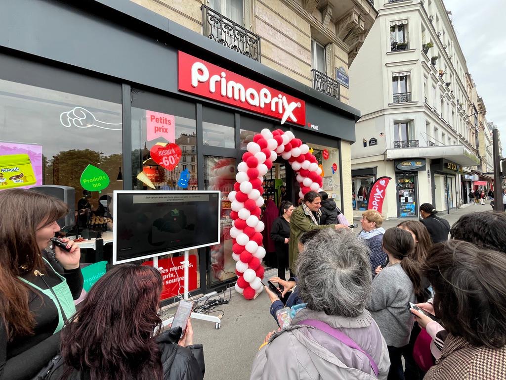 Ouverture magasin Primaprix à Paris