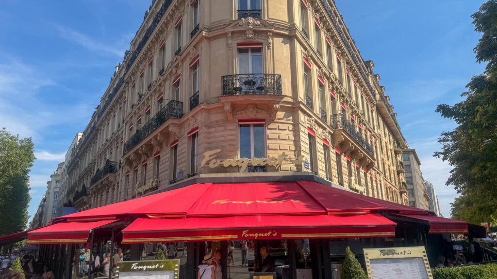 Le restaurant le Fouquet's Paris