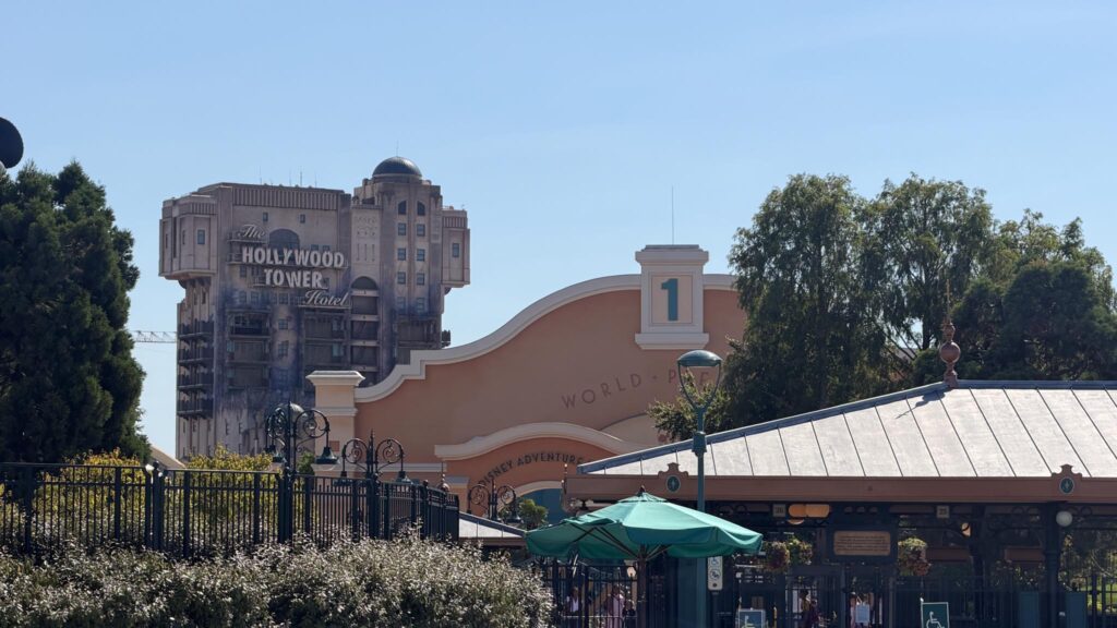 La tour de la terreur, attraction du parc disneyland Paris