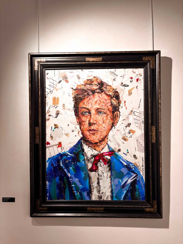 Le poète Arthur Rimbaud en portrait