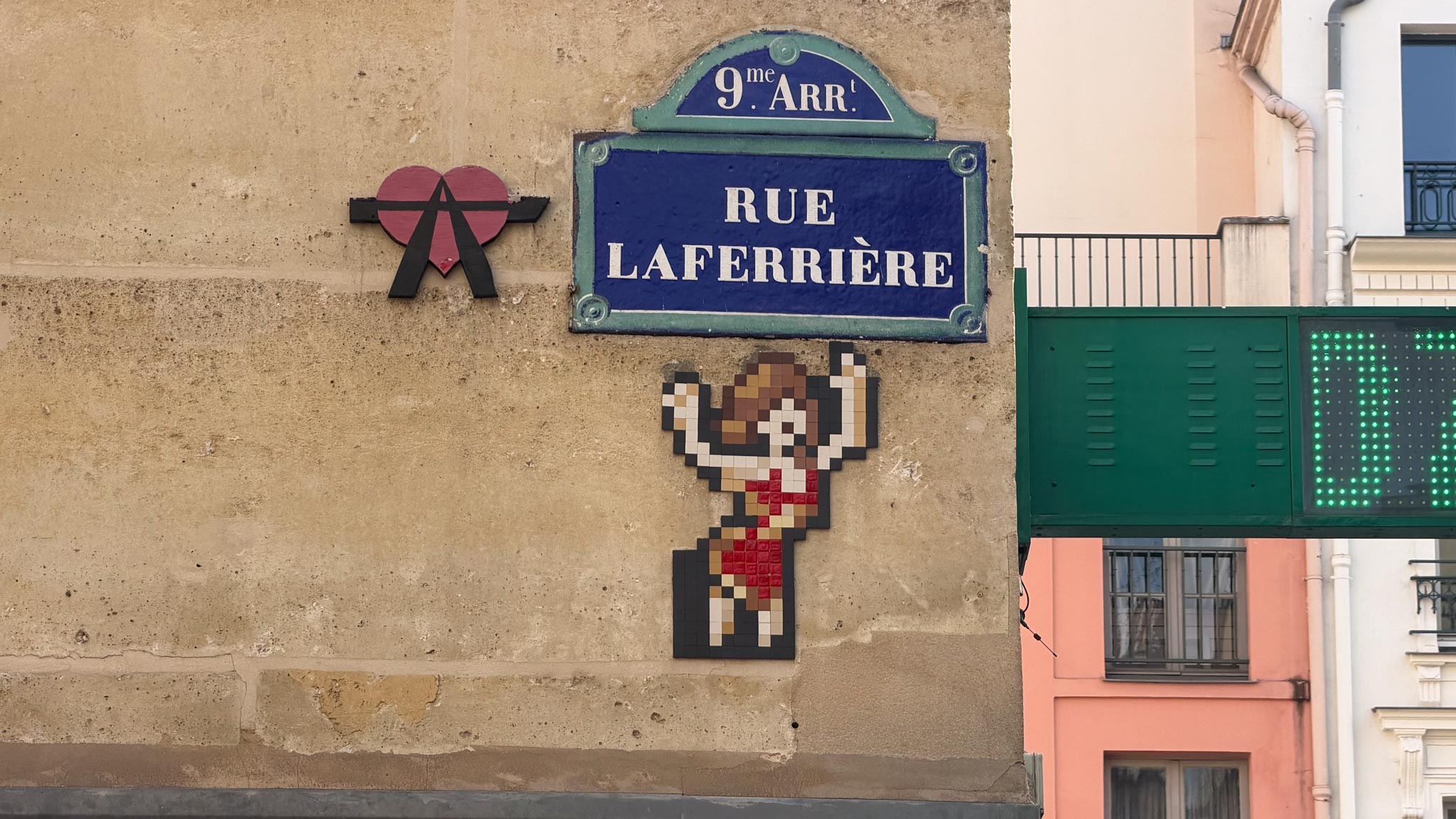 Pixel art à rue de la ferriere